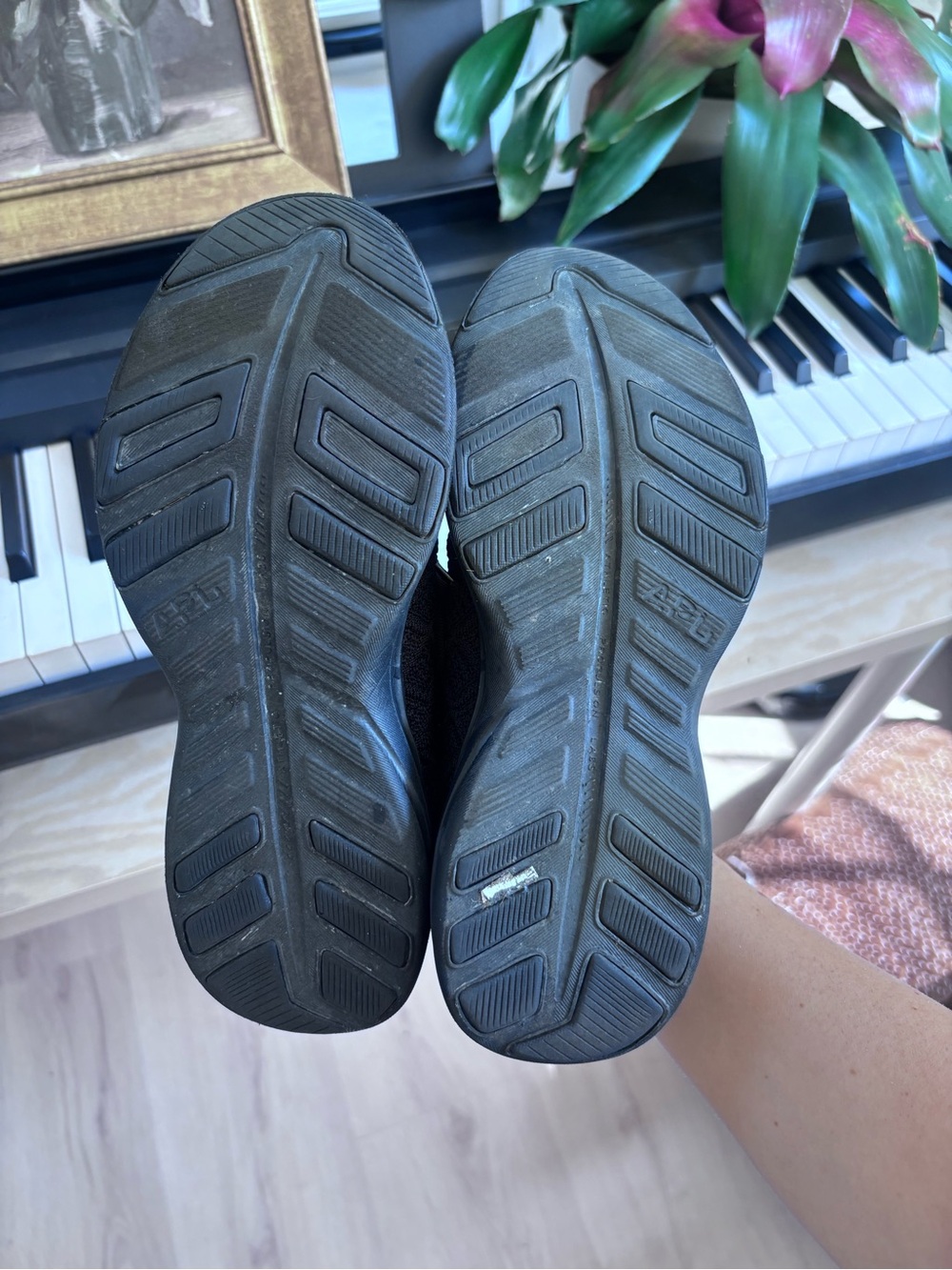 APL techloom phantom Black Sneakers with Lime Logo - Picture 7 of 7
